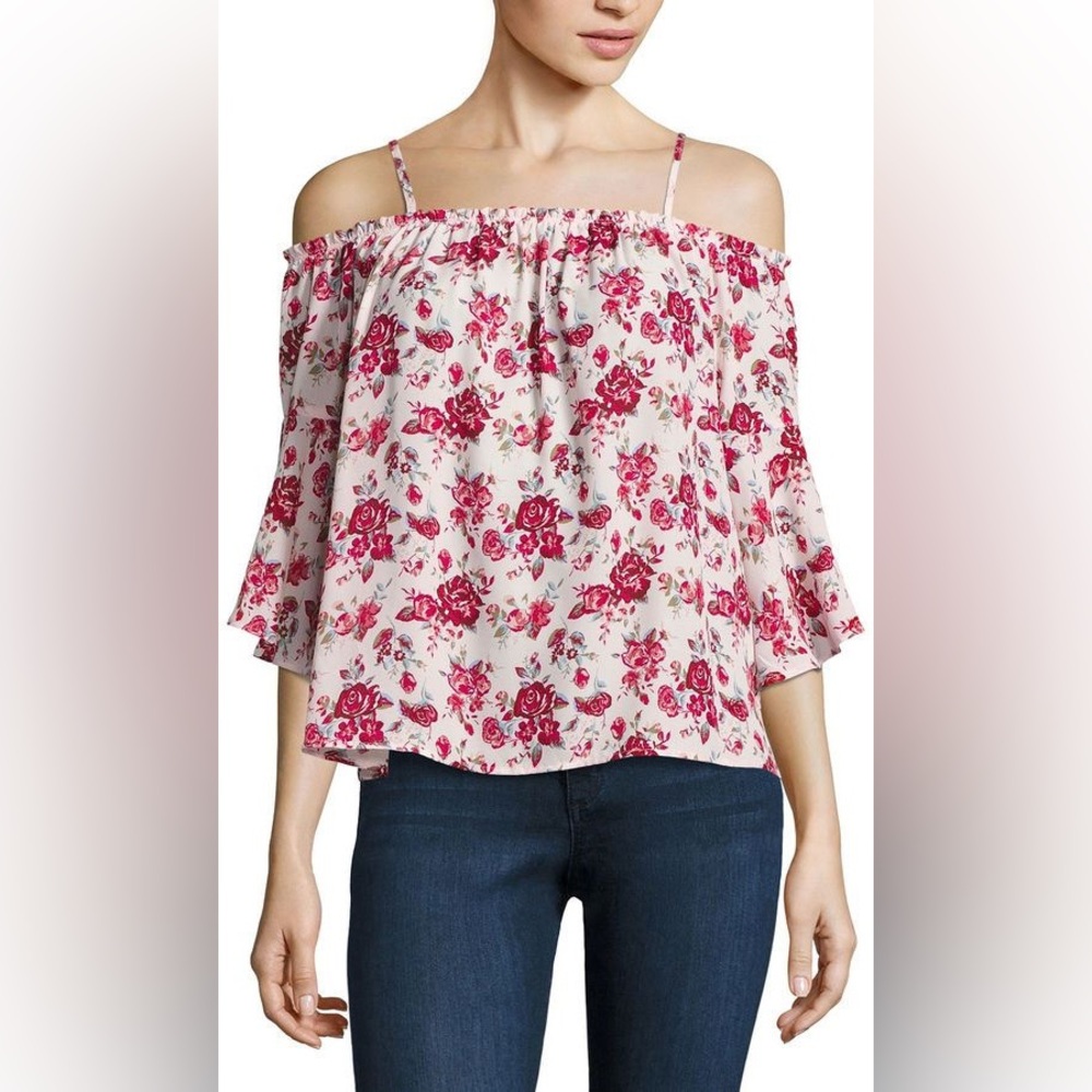 NWT Crave fame by Almost Famous pink&red